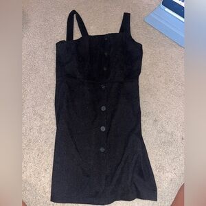 Black SHEIN overall dress